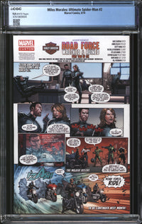 Miles Morales: Ultimate Spider-Man (2014) #2 CGC 9.8 NM/MT