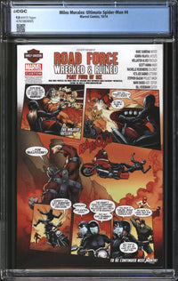 Miles Morales: Ultimate Spider-Man (2014) #4 CGC 9.8 NM/MT