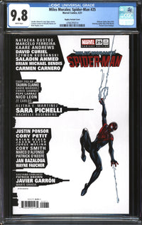 Miles Morales: Spider-Man (2019) #25 Mark Bagley Variant CGC 9.8 NM/MT