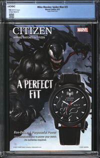 Miles Morales: Spider-Man (2019) #25 Mark Bagley Variant CGC 9.8 NM/MT
