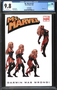 Ms. Marvel (2006) #31 Monkey Variant CGC 9.8 NM/MT