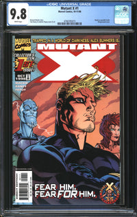 Mutant X (1998) #1 CGC 9.8 NM/MT