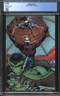 Mutant X (1998) #1 CGC 9.8 NM/MT