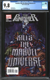 Punisher Kills The Marvel Universe (2008) #1 CGC 9.8 NM/MT