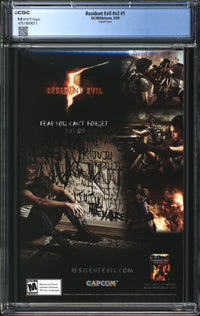 Resident Evil (2009) #1 Variant Cover CGC 9.8 NM/MT