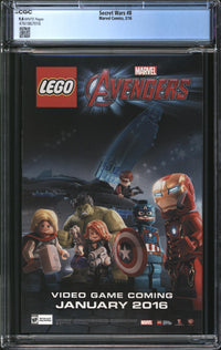 Secret Wars (2015) #8 CGC 9.8 NM/MT