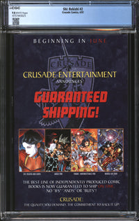 Shi: Rekishi (1997) #2 CGC 9.8 NM/MT