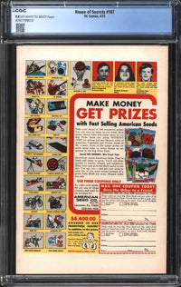 House Of Secrets (1956) #107 CGC 9.4 NM
