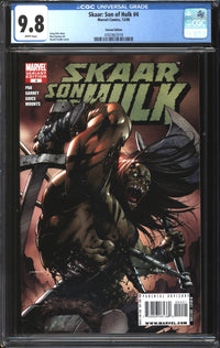 Skaar: Son Of Hulk (2008) #4 Variant Edition CGC 9.8 NM/MT