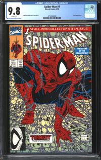 Spider-Man (1990) # 1 CGC 9.8 NM/MT