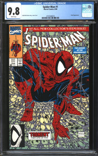 Spider-Man (1990) # 1 CGC 9.8 NM/MT