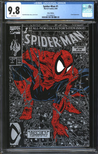Spider-Man (1990) # 1 Silver Edition CGC 9.8 NM/MT