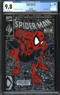 Spider-Man (1990) # 1 Silver Edition CGC 9.8 NM/MT