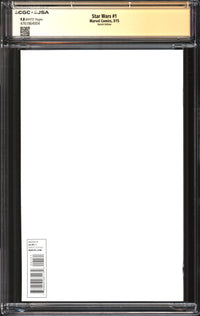 Star Wars (2015) # 1 Sketch Edition CGC x JSA Signature Series 9.8 NM/MT Signed/Sketch Ken Haeser