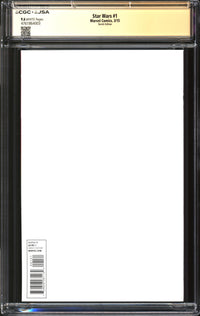 Star Wars (2015) # 1 Sketch Edition CGC x JSA Signature Series 9.6 NM+ Signed/Sketch Ken Haeser (Copy)