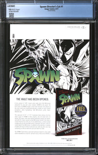 Spawn Director's Cut (2017) #1 Second Printing CGC 9.8 NM/MT