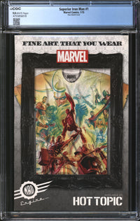 Superior Iron Man (2015) #1 Alex Ross Sketch Cover CGC 9.8 NM/MT