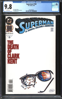 Superman (1987) #100 CGC 9.8 NM/MT