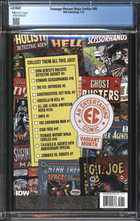 Teenage Mutant Ninja Turtles (2011) # 48 Kevin Eastman Variant CGC 9.8 NM/MT