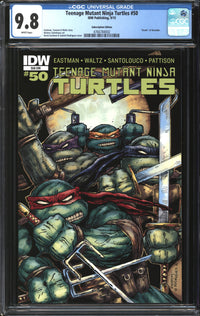 Teenage Mutant Ninja Turtles (2011) # 50 Subscription Edition CGC 9.8 NM/MT