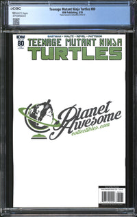 Teenage Mutant Ninja Turtles (2011) # 80 Planet Awesome Collectibles Edition B CGC 9.9 MINT
