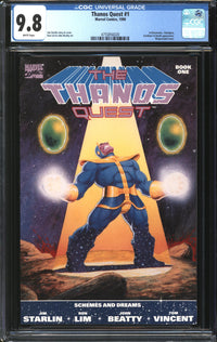 Thanos Quest (1990) #1 CGC 9.8 NM/MT