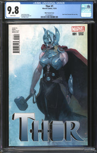 Thor (2014) #1 Esad Ribic Variant CGC 9.8 NM/MT