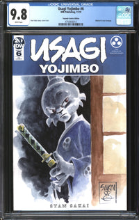 Usagi Yojimbo (2019) #6 Torpedo Comics Edition CGC 9.8 NM/MT