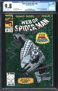 Web Of Spider-Man (1985) #100 CGC 9.8 NM/MT