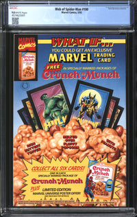 Web Of Spider-Man (1985) #100 CGC 9.8 NM/MT