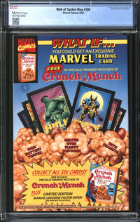 Web Of Spider-Man (1985) #100 CGC 9.8 NM/MT