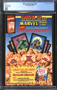 Web Of Spider-Man (1985) #100 CGC 9.8 NM/MT