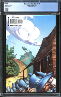 Wonderful Wizard Of Oz (2009) #1 J. Scott Campbell Variant CGC 9.8 NM/MT