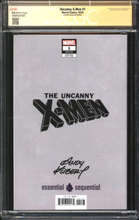 Uncanny X-Men (2024) #1 Andy Kubert Essential Sequential Edition CGC Signature Series 9.6 NM+ Signed Andy Kubert
