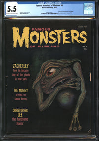 Famous Monsters Of Filmland (1958) #  4 CGC 5.5 FN-