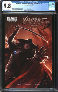 Vampire Hunter D: Message From Mars (2016) #1 CGC 9.8 NM/MT