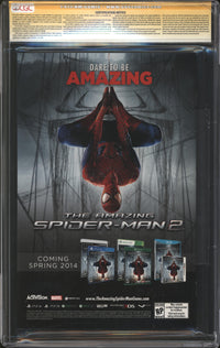 Amazing Spider-Man (2014) #1 Marcos Martin Variant CGC Signature Series 9.8 NM/MT Signed Dan Slott, Stan Lee & John Romita