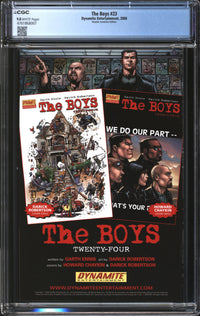 Boys (2006) #23 Retailer Incentive Edition CGC 9.8 NM/MT
