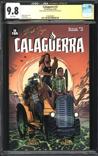 Calaguerra (2025) #3 CGC x JSA Signature Series 9.8 NM/MT Signed Ruben Najera