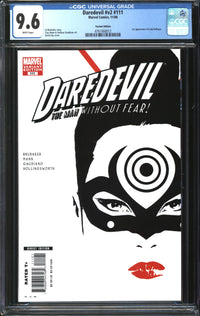 Daredevil (1998) #111 David Aja Variant CGC 9.6 NM+