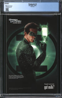 Flashpoint (2011) #5 Sketch Cover CGC 9.8 NM/MT