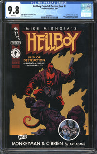 Hellboy: Seed Of Destruction (1994) #1 CGC 9.8 NM/MT