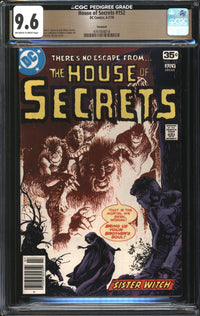 House Of Secrets (1956) #152 Savannah Pedigree w/ COA CGC 9.6 NM+