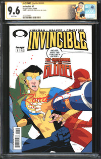 Invincible (2003) #  7 CGC Signature Series 9.6 NM+ Signed/Sketch Ryan Ottley