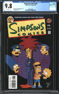 Simpsons Comics (1993) # 46 CGC 9.8 NM/MT