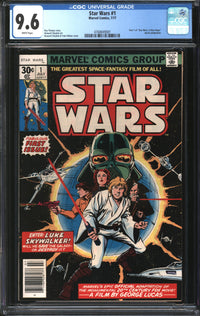 Star Wars (1977) # 1 CGC 9.6 NM+