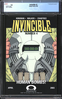 Invincible (2003) #  3 CGC 9.8 NM/MT