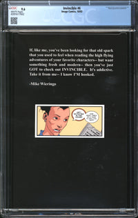 Invincible (2003) #  6 CGC 9.6 NM+