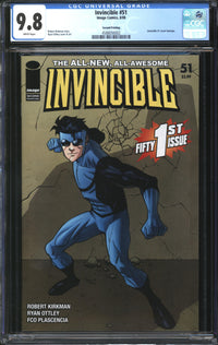Invincible (2003) # 51 Second Printing CGC 9.8 NM/MT