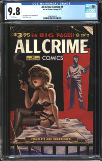 All Crime Comics (2012) #1 CGC 9.8 NM/MT